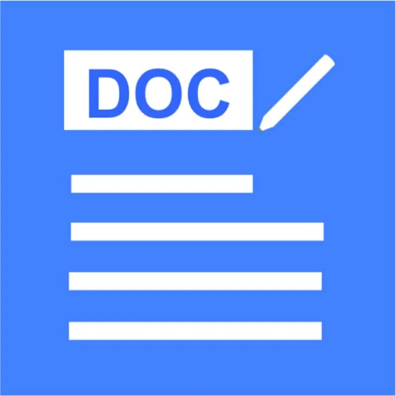 Doc editor. Doc. word doc. word 1.1 doc 1983 картинка. значок док тату.