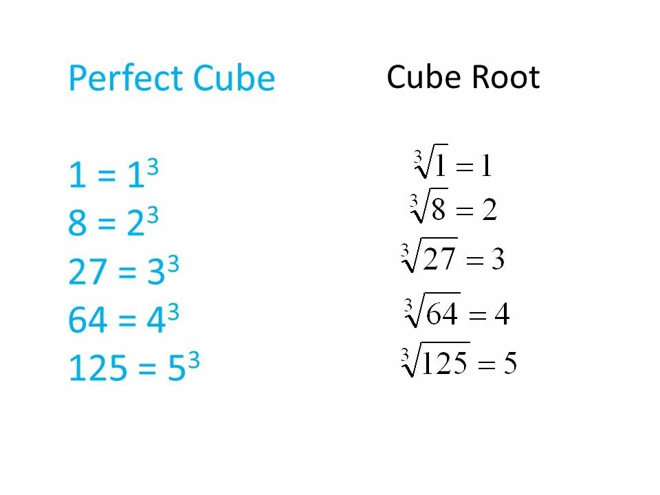 Cube root