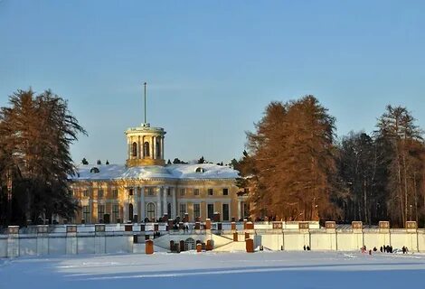 Архангельское зимой