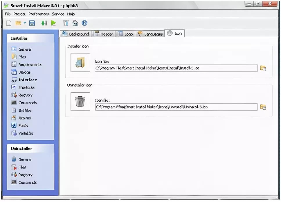 Installer файл. Installer файл