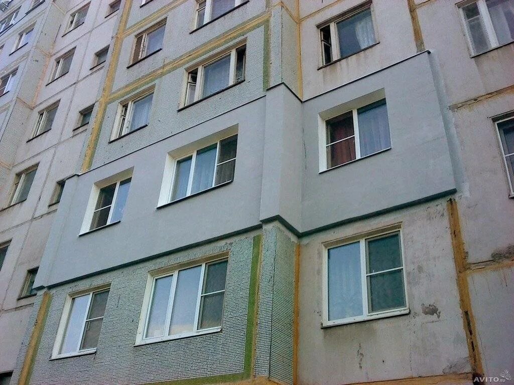 Утепление панельной стены