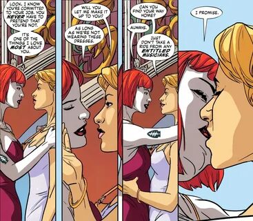 Favorite Lgbtqi Couples In Comics, you can download “ok Now Kiss” Some Favo...