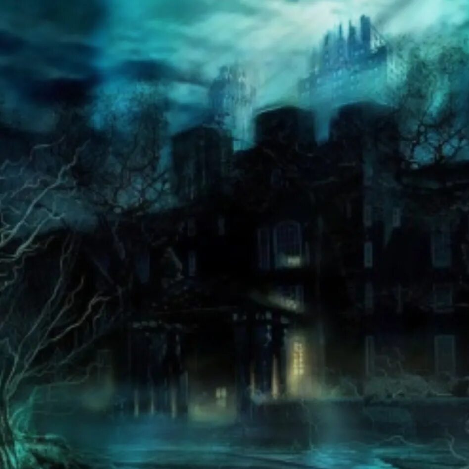 Фон ужасной школы 640*640. Страшный город. Horror city. Horror city. Заброшенная деревня дарк фэнтези.
