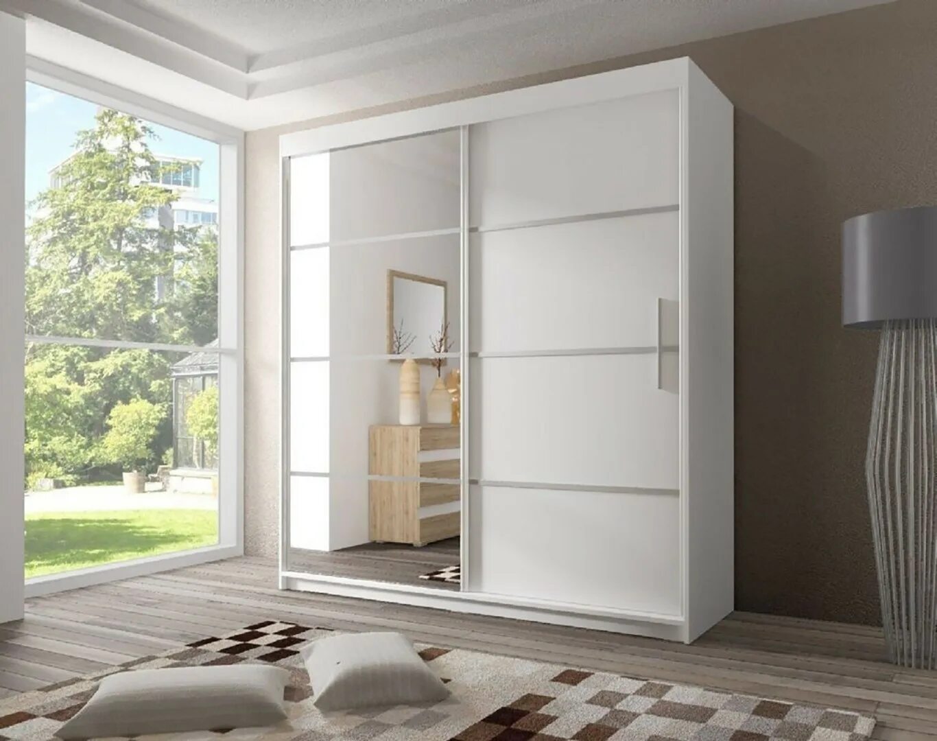 Шкаф купе Sliding-Door Wardrobe. Шкаф хофф белый. Шкаф White Wardrobe. ПАКС С раздвижными дверями.