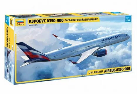 Модель самолета а 330 фирмы звезда