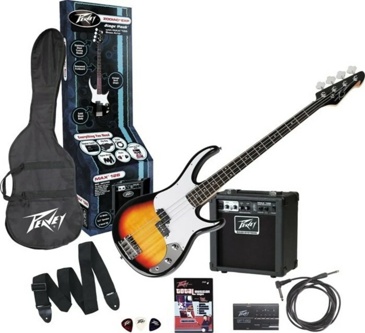 Гитарный набор. Peavey combo. электрогитарный набор rocket pack-1 bb.