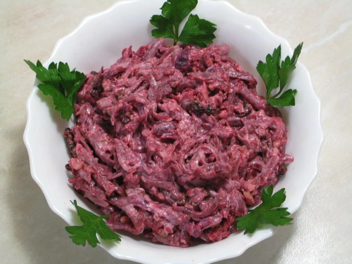 Кухня наизнанку салаты