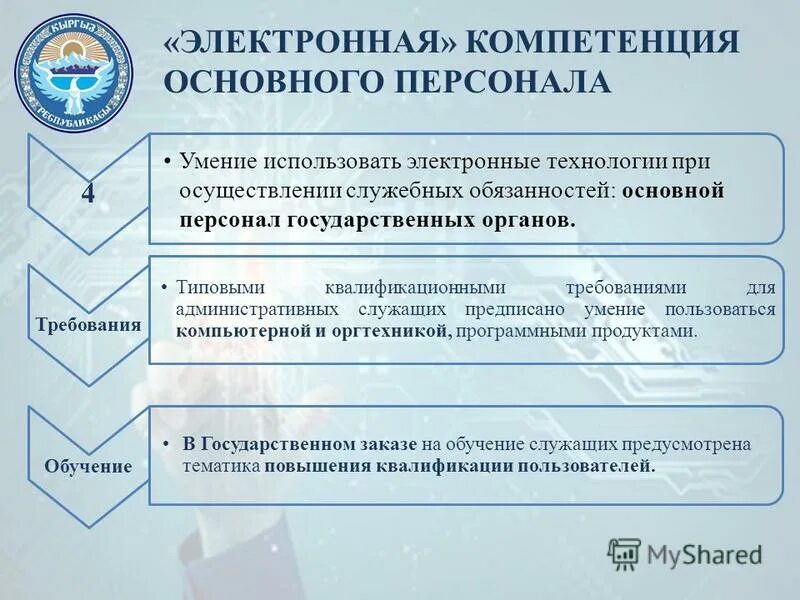 Электронная компетенция