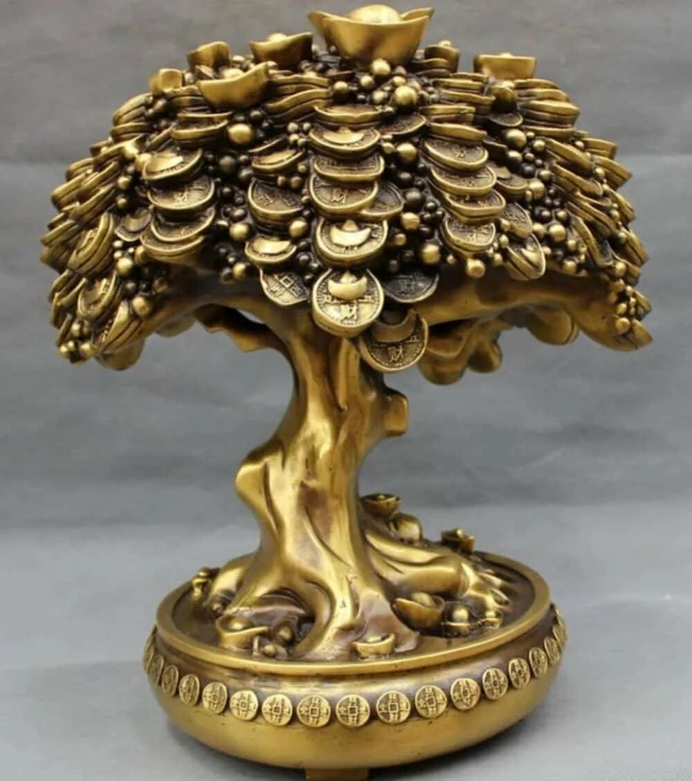 денежное дерево. денежное дерево из монет. дерево монетка. дерево монетка. пейп арт.