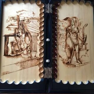 Рисунки на нардах