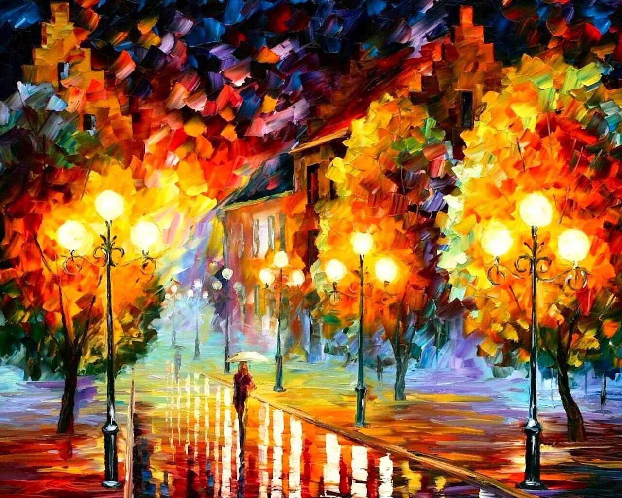 Painting pictures. Леонид Афремов художник. Леонид Афремов (Leonid Afremov). Афремов Леонид художник картины. Леонид Афремов осенняя улица.