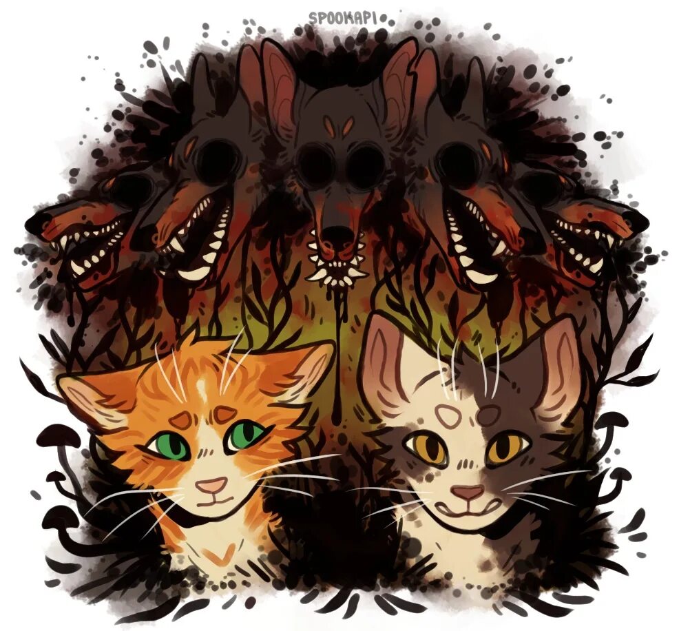 Коты воители быстролап смерть. Коты воители быстролап и веснянка. Коты воители долгохвост и быстролап. Коты воители быстролапа. Коты воители яролика и быстролап.