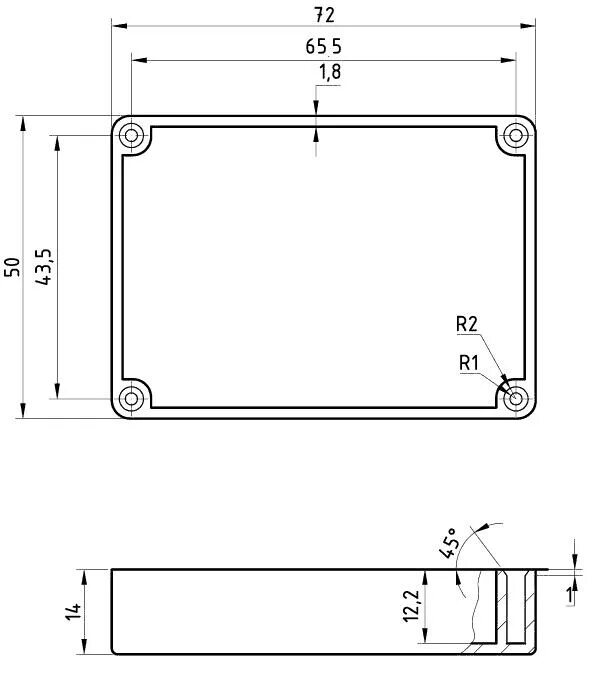 Корпус для РЭА Box-g025. Чертеж доработки корпуса Box-g081. NS-0010381 - фильтр-бокс (корпус) FBRR 600*300. FBRR-K 500x300 фильтр-бокс корпус.