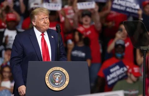 Предвыборный митинг трампа
