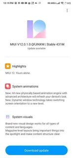 Miui update