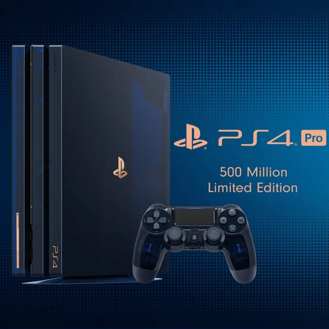 Стань playstation. Ps4 500 million Limited Edition. PLAYSTATION 4 Pro 500 million Limited. Ps4 Pro ps2022.