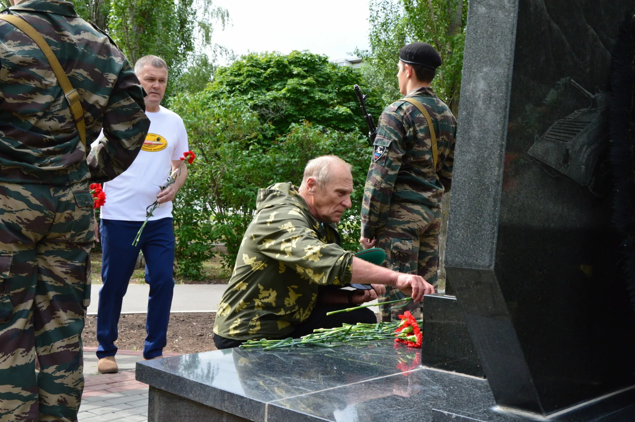 Новое участникам боевых действий. Память погибшим воинам.