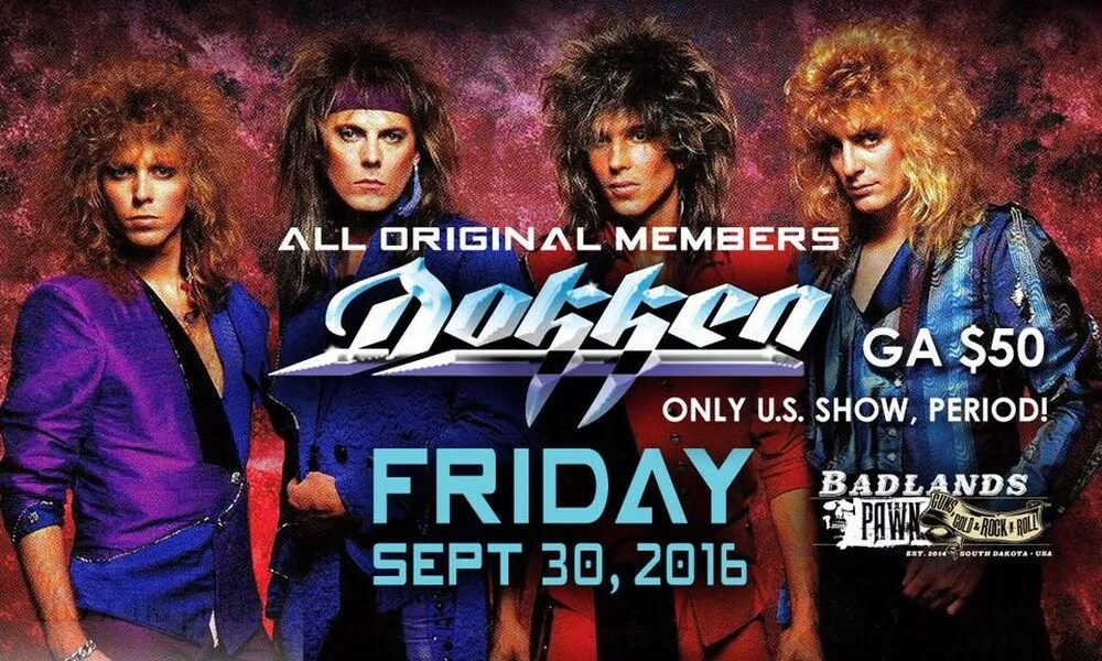 Period show. Dokken группа 1981. Dokken фото группы. Dokken группа молодые фото. Фото группы Dokken в 2018 году.