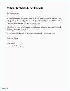 Invitation example