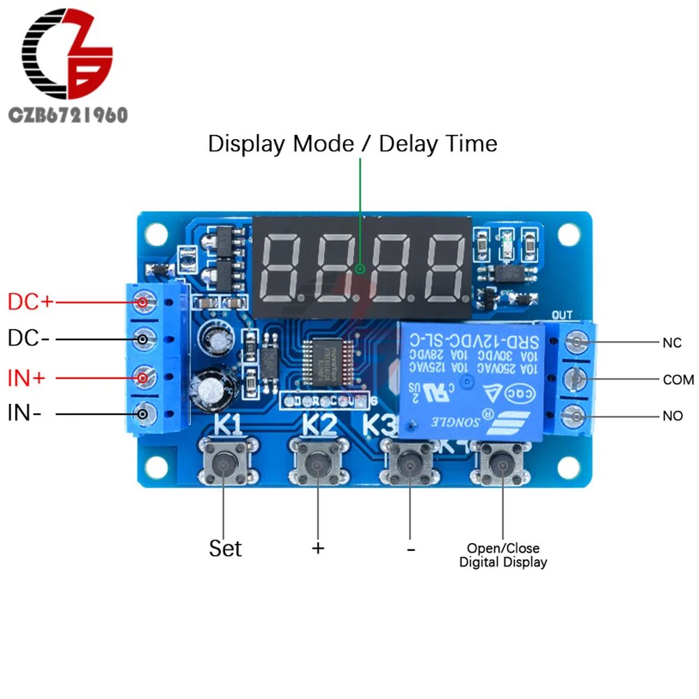 Timing relay