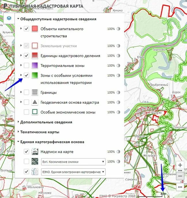 Что означает кадастровая карта