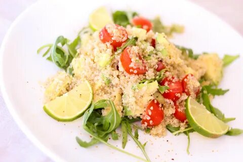 Киноа с кальмарами