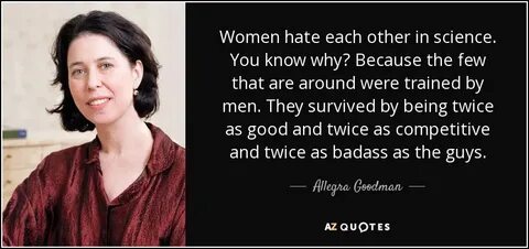 Those are women