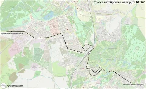 Автобус до павловского парка
