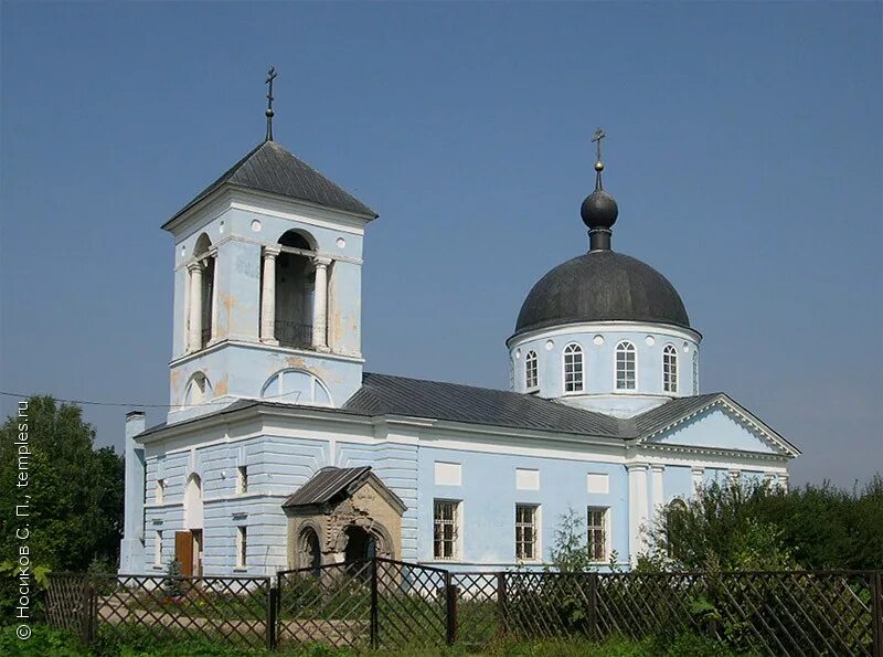 Tserkov Pokrova Presvyatoy Bogoroditsy V Pokrovskom, orthodox church, Russia, Mo