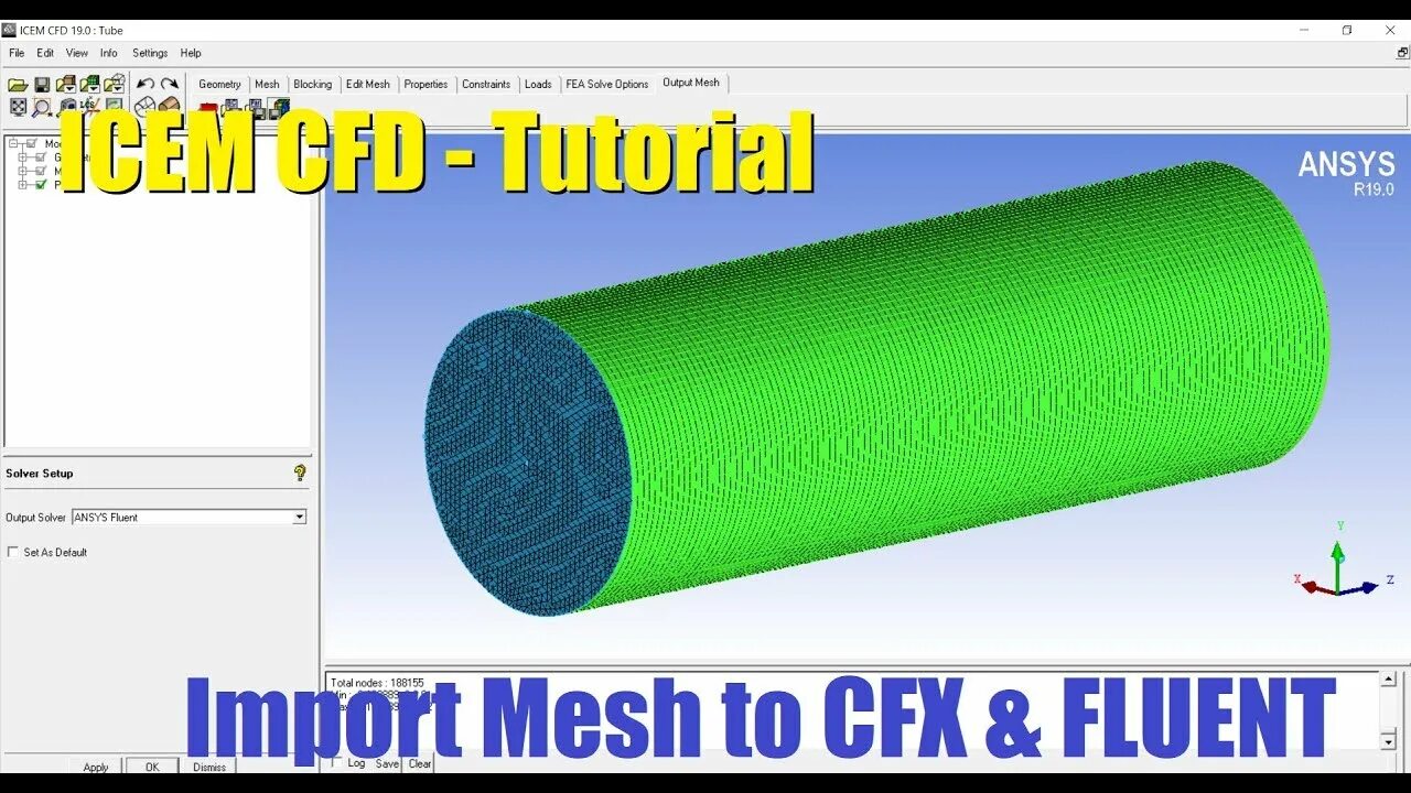 Сетка Ансис. Ansys ICEM. Ansys ICEM CFD что это. Решатель Ansys CFX.