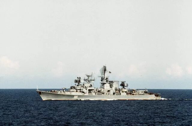 Большие противолодочные корабли проекта 1134 б Файл:Soviet cruiser Marshal Voroshilov  Википедия