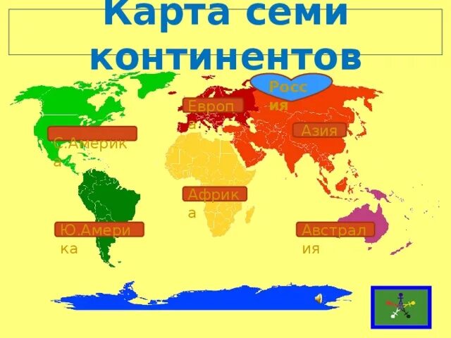 7 континентов россии