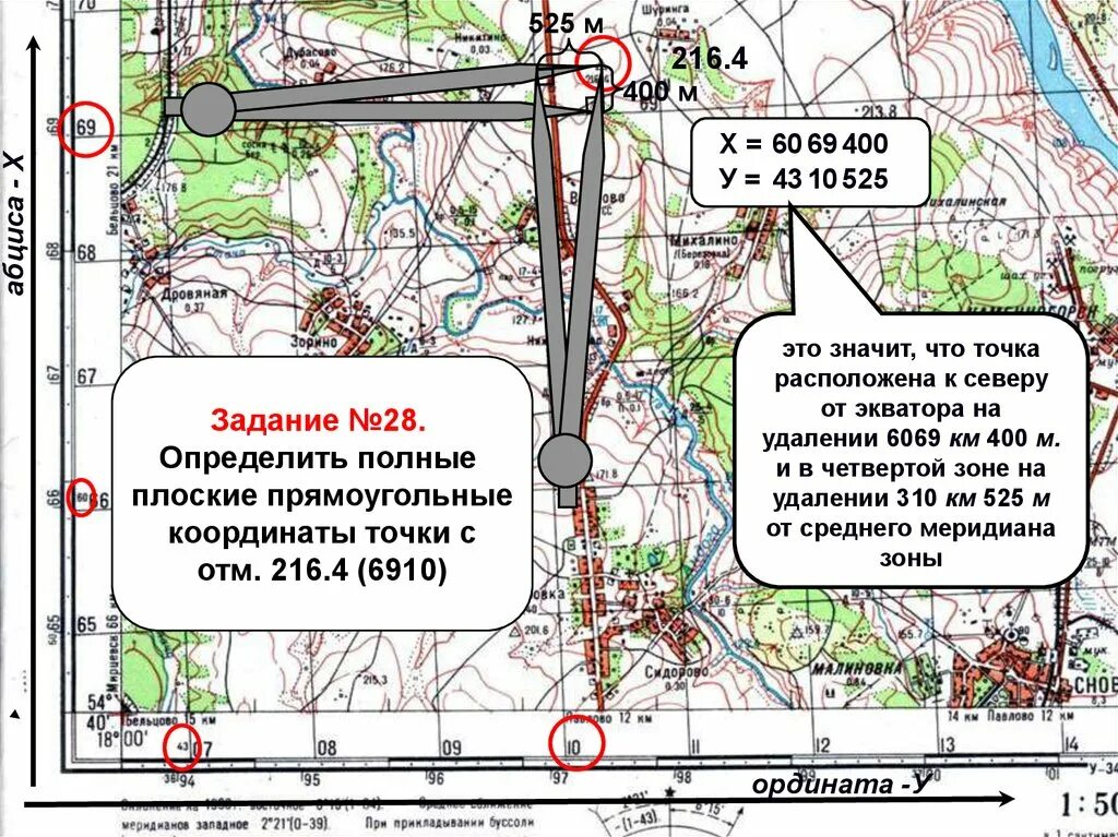 Вычислить прямоугольные координаты. Вычислить прямоугольные координаты
