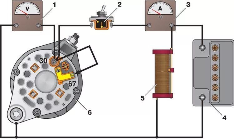Генератор карбюратор подключение. Генератор г 221 схема подключения на ВАЗ 2101. Схема подключения генератора ВАЗ 2106. Подключить Генератор ВАЗ 2106. Схема подключения Генератор от ВАЗ 2101.
