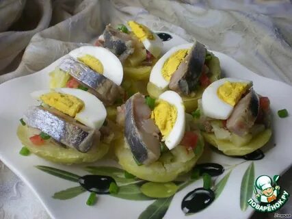 Сельдь с яйцом и луком рецепт