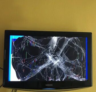 Что сделать с разбитым телевизором