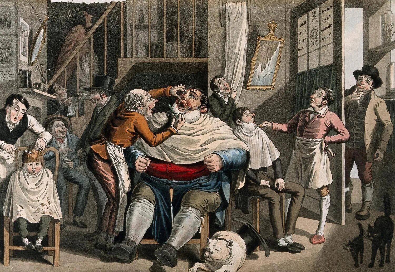 Цирюльник что это. Цирюльник 19 века. цирюльник 19 век. стоматология в средневековье. парикмахер в средние века.