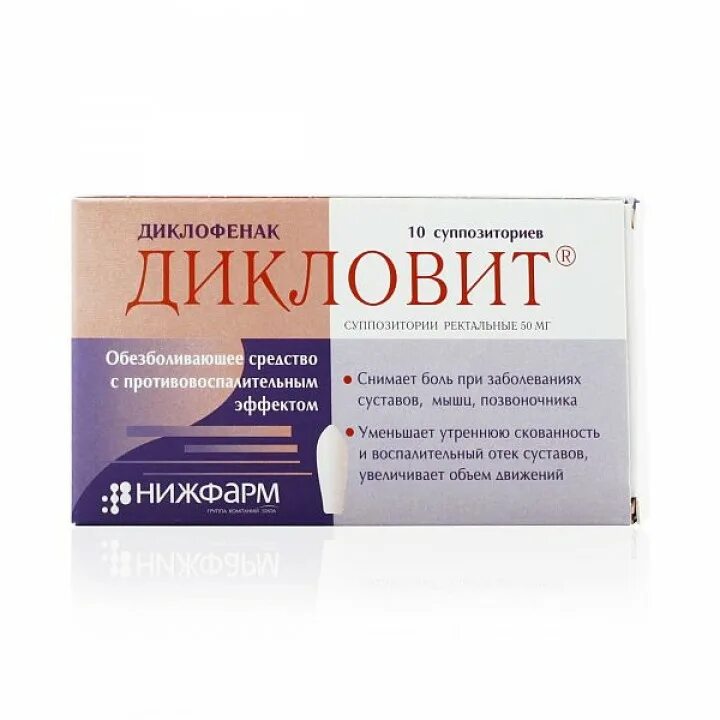 Диклофенак ректально в гинекологии