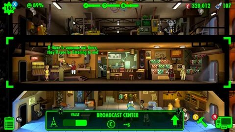 Скриншоты Fallout Shelter.