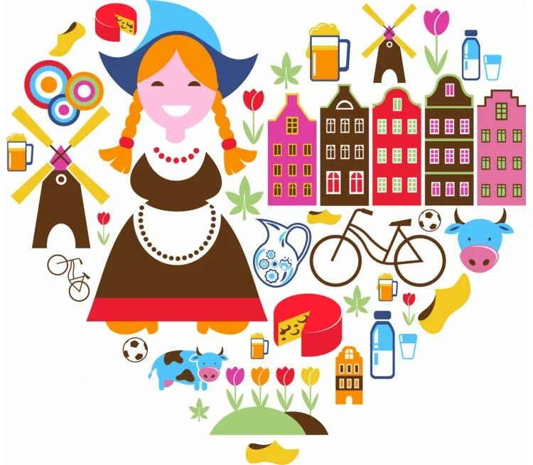 Нидерланды ассоциации. Символы нидерландов. Нидерланды символы страны. Неофициальные символы нидерланды. Символы голландии.