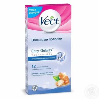 Восковые полоски veet