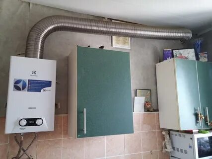 Вытяжка для напольных газовых котлов