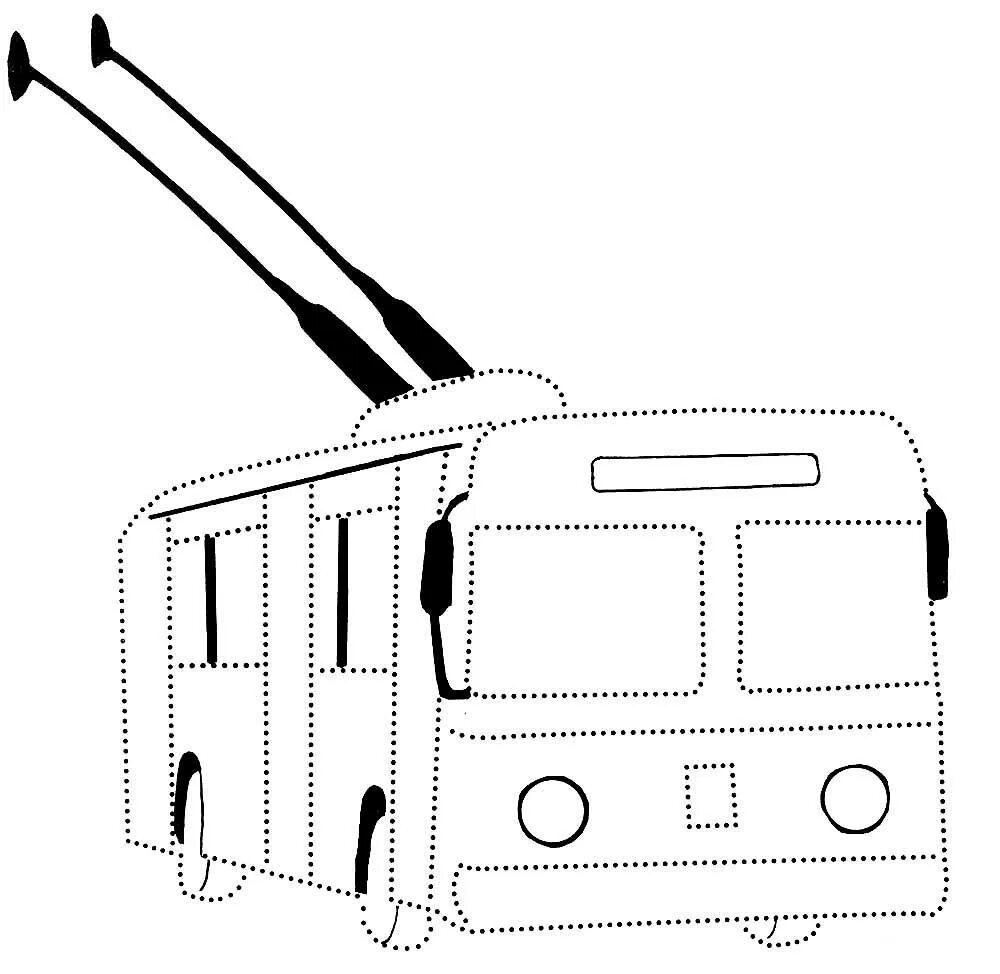 Троллейбус раскраска для детей распечатать Trolleybus Images Browse 461,293 Stock Photos, Vectors, and Video Adobe Stock