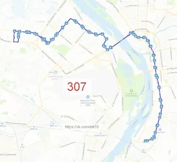 Маршрут автобуса движение 95