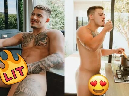 50 Nudes de Thomaz Costa pelado exibindo a rola dura Todos Famosos Nus.