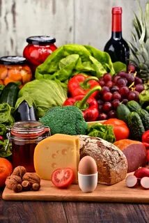 Dairy meat fruit vegetable