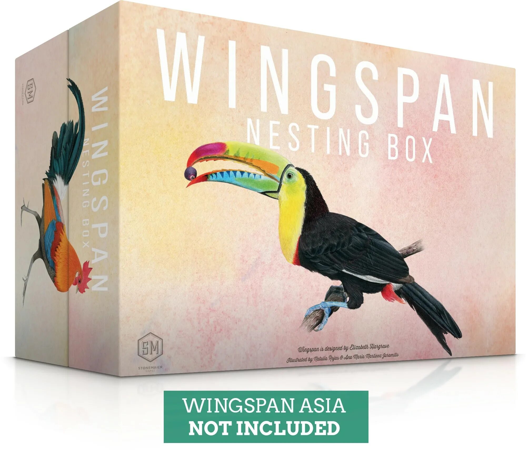 Wingspan Special Edition фон декоративный набор. Nesting box