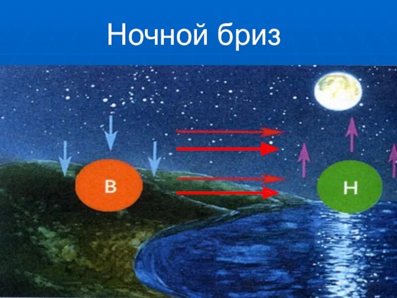 Дневной Бриз и ночной Бриз география 6. Дневной и ночной Бриз география 6 класс. Ночной Бриз это в географии. Ночной Бриз география 6. Бриз меняет направление 2 раза в