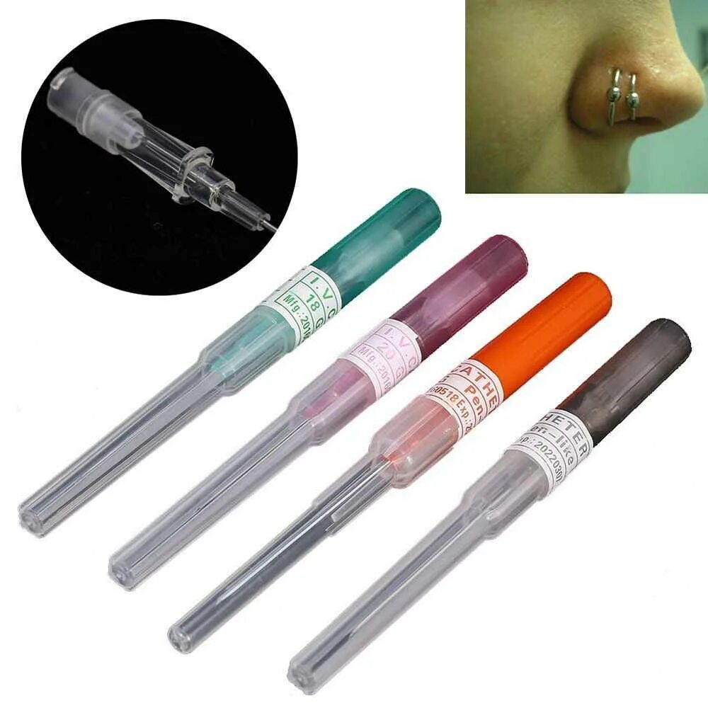 игла катетер 16. I. игла для пирсинга 14g. V. оранжевый внутривенный катетер венфлон.