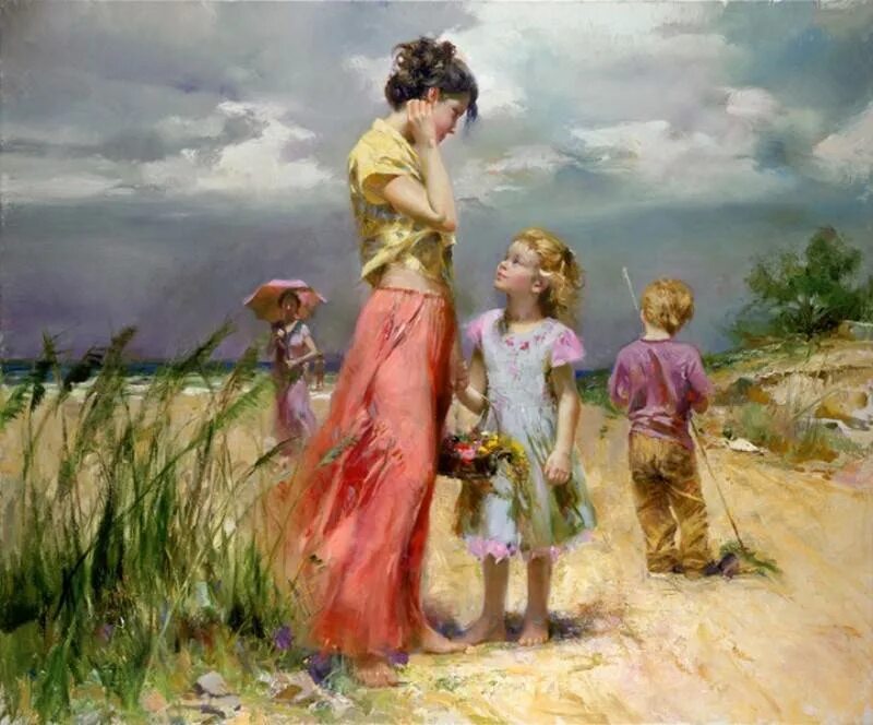 Образ в изобразительном искусстве. Художник Pino Daeni. Пиано Даени мать и дитя. Пино Даени мать и дитя. Пино Дени художник.